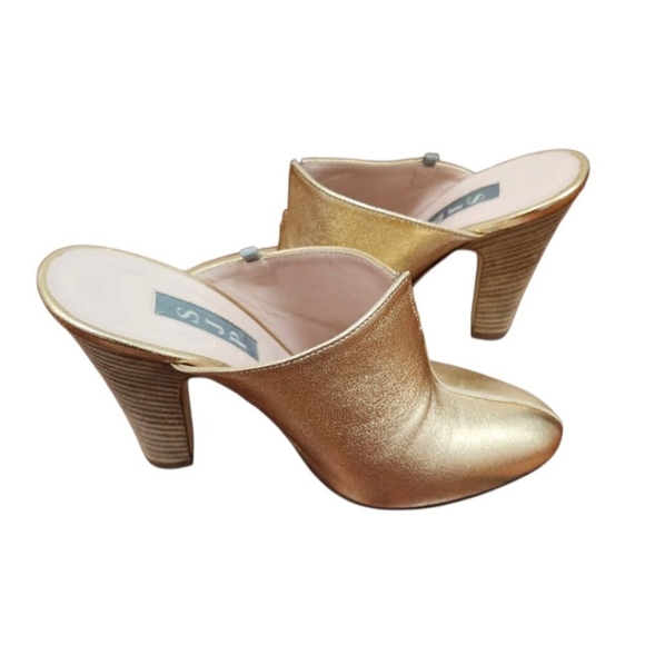 SJP by Sarah Jessica Parker Rigby Mule Rosegold Size EU 35.5/US 5 - Picture 10 of 14
